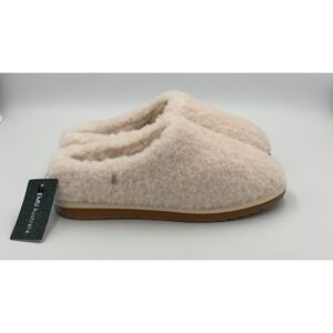 EMU Australia Joy Teddy Slippers Womens 7 Merino Wool Fleece Mules NWT